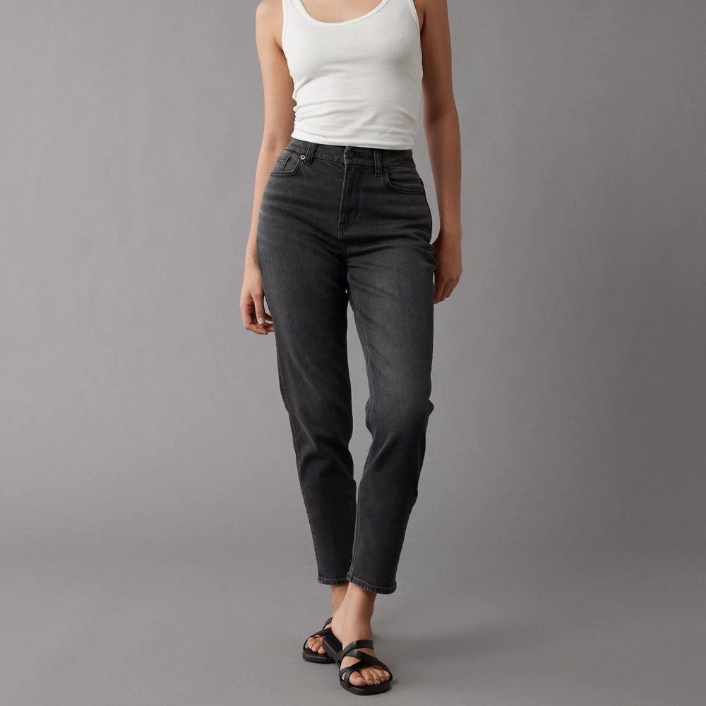 American Eagle Black High Waisted Jeans